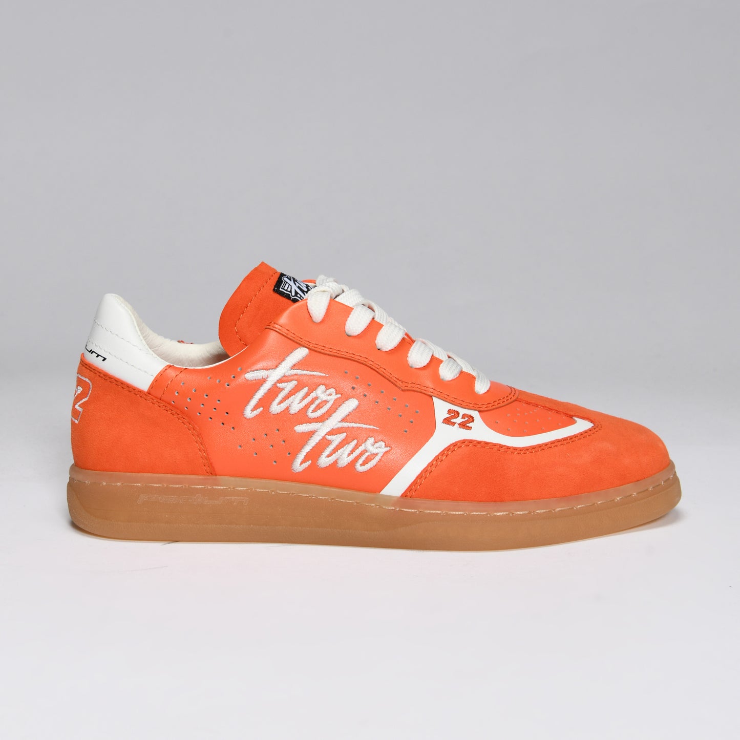 CR-22 Chad Reed Leather orange white lace-up